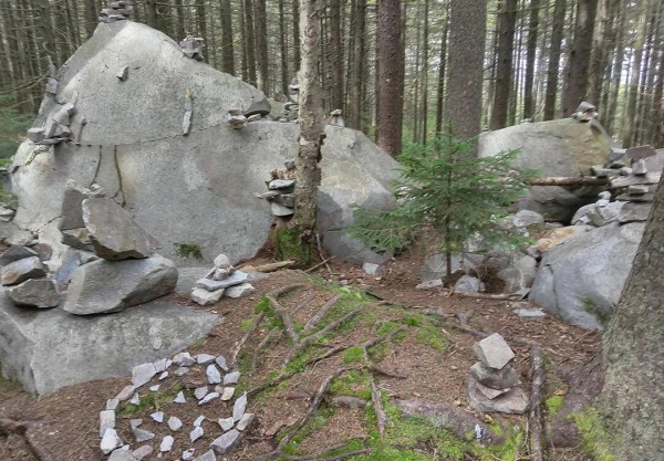 LEAVE ROCKS WHERE YOU FIND THEM