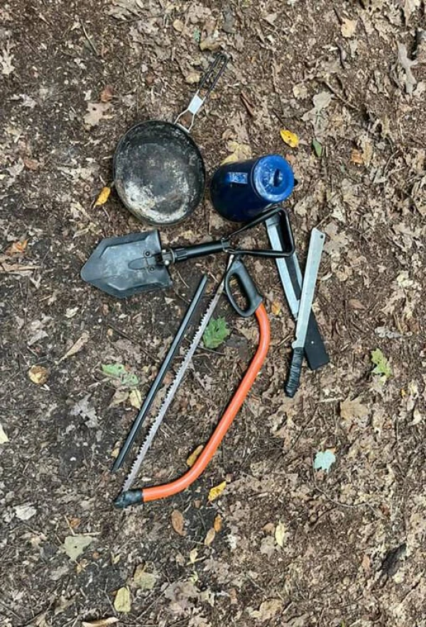 TOOLS LEFT BEHIND (Photo: Tara Rammel)