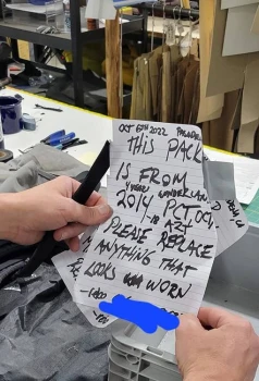 Preparing Your Pack For Repairs or Return