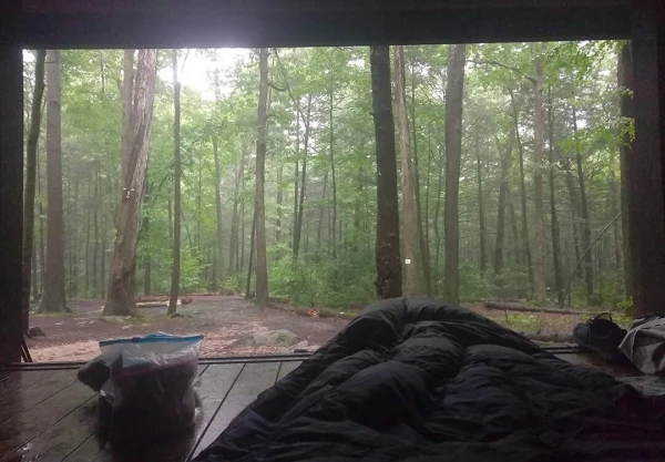A LUCKY MORNING ALONE