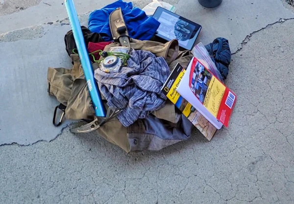 A PCT HIKER CARRIED THIS FOR 30 MILES BEFORE SENDING IT HOME