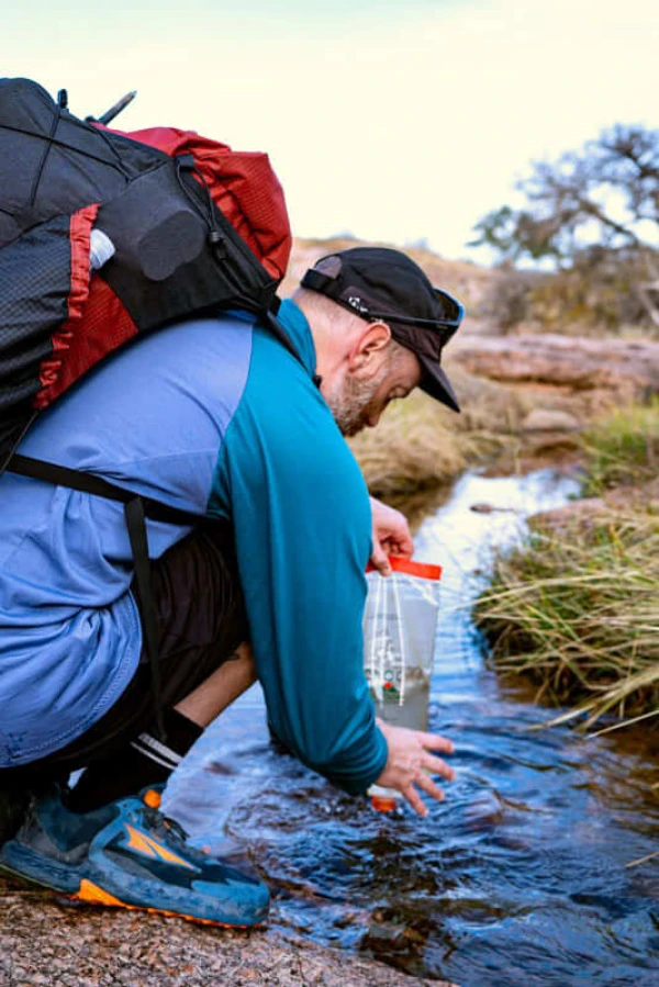 FILTERING AT CAMP IN THE EVENING WILL SAVE YOU IN THE MORNING