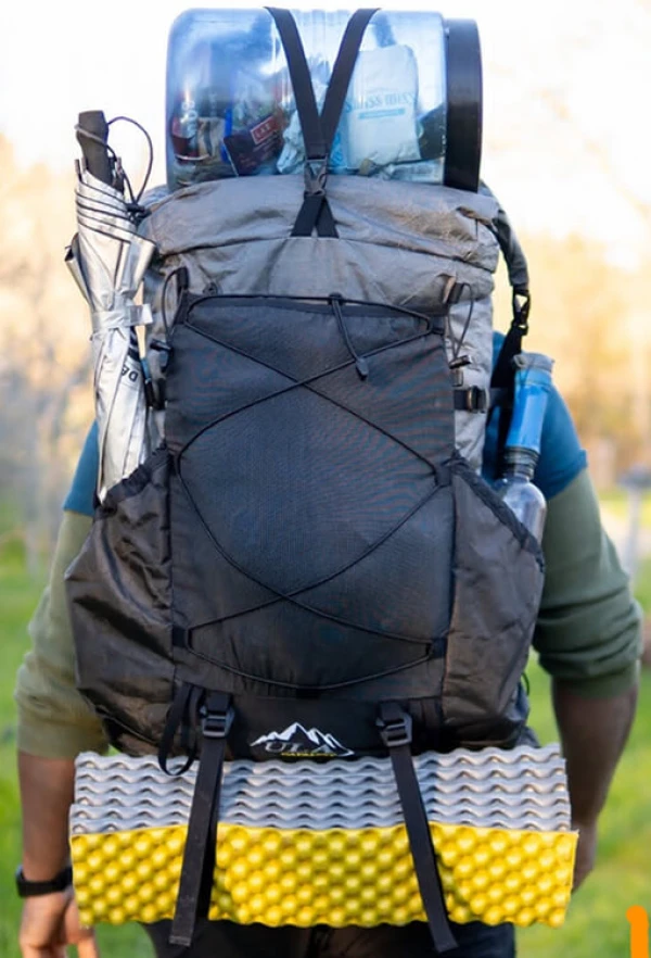 TOP Y-STRAP IS GREAT FOR BEAR CANISTERS
