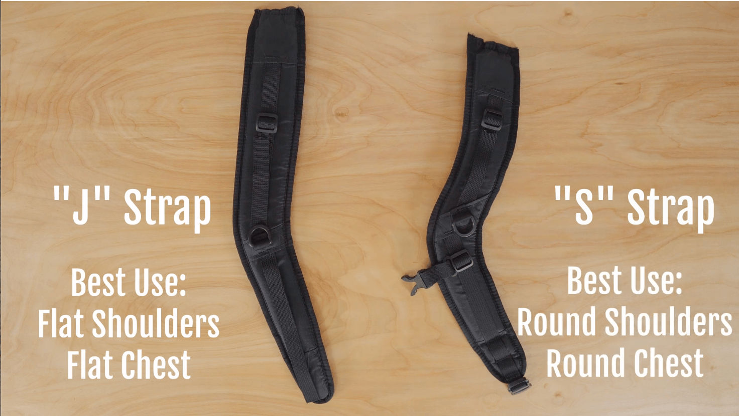 ULA-Equipment Overview: J vs. S Shoulder Strap Guide