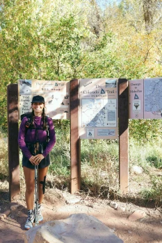 Free Bleeding On The Colorado Trail by Mallory “Baja” Jackson