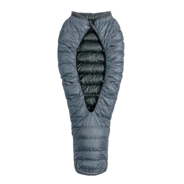 The Elite series by Katabatic offers a sewn-in footbox reducing weight and increasing warmth. Photo by Katabatic
