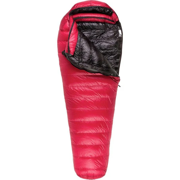 A traditional down Mummy bag by Western Mountaineering. Photo by Western Mountaineering